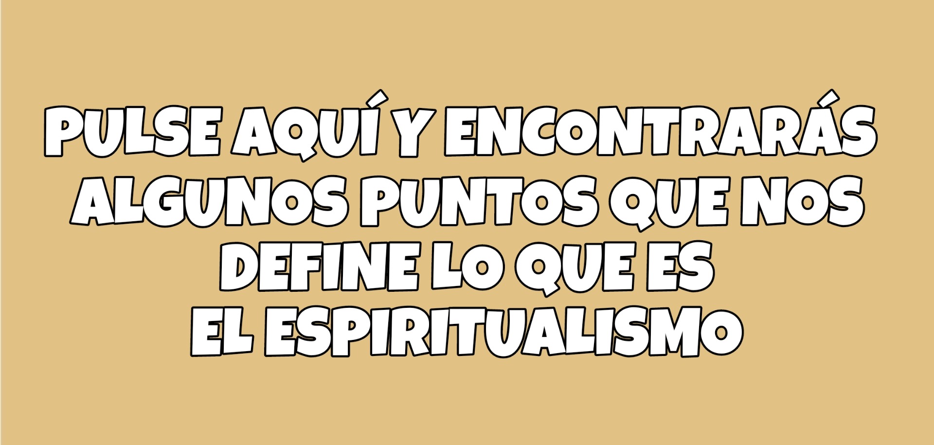 Click Aquí Que es El Espiritualismo