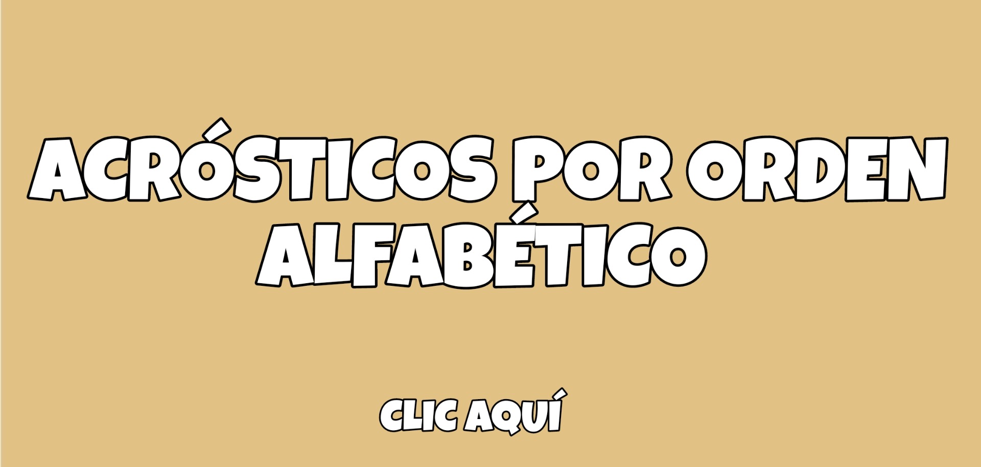 Acrósticos CARCACOL